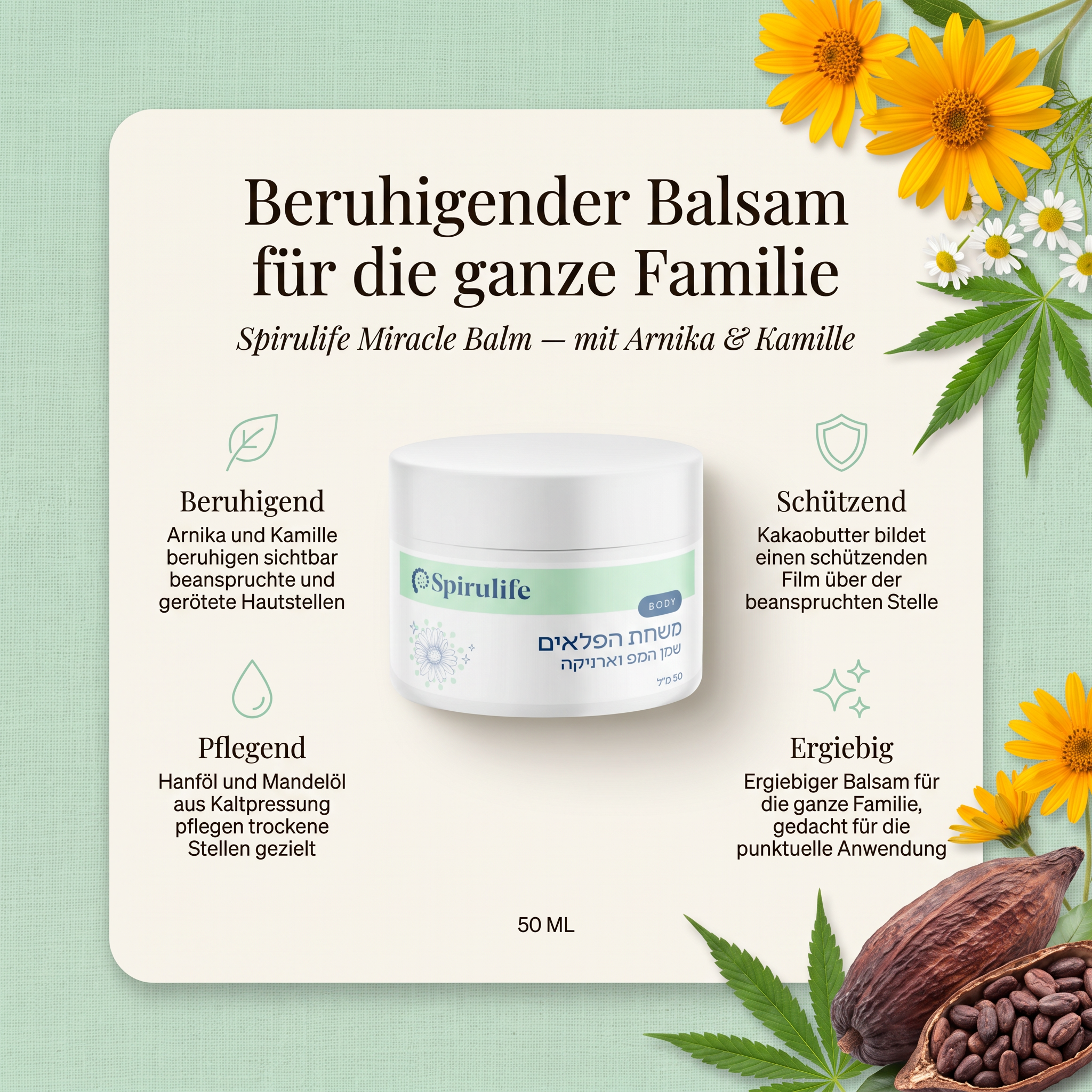 Universalbalsam Kräuter für beanspruchte Haut 50 ml