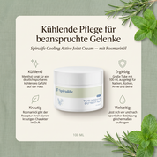 Kühlcreme Menthol für Nacken und Rücken 100 ml