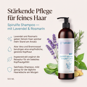 Shampoo Lavendel Rosmarin für feines Haar 500 ml