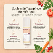 Tagescreme Hagebutte für strahlende Haut 50 ml