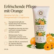 Körpercreme Orange mit Ringelblume erfrischend 200 ml