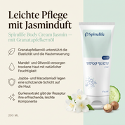 Körperlotion Jasmin samtig für trockene Haut 200 ml