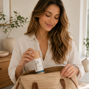 Nachtserum Myrrhe 30 ml – Verpackung in der Tasche – Gesichtsserum für reife Haut