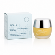 Kedem Boto-V Dekolleté Creme straffend mit Sheabutter, Glastiegel 50 ml