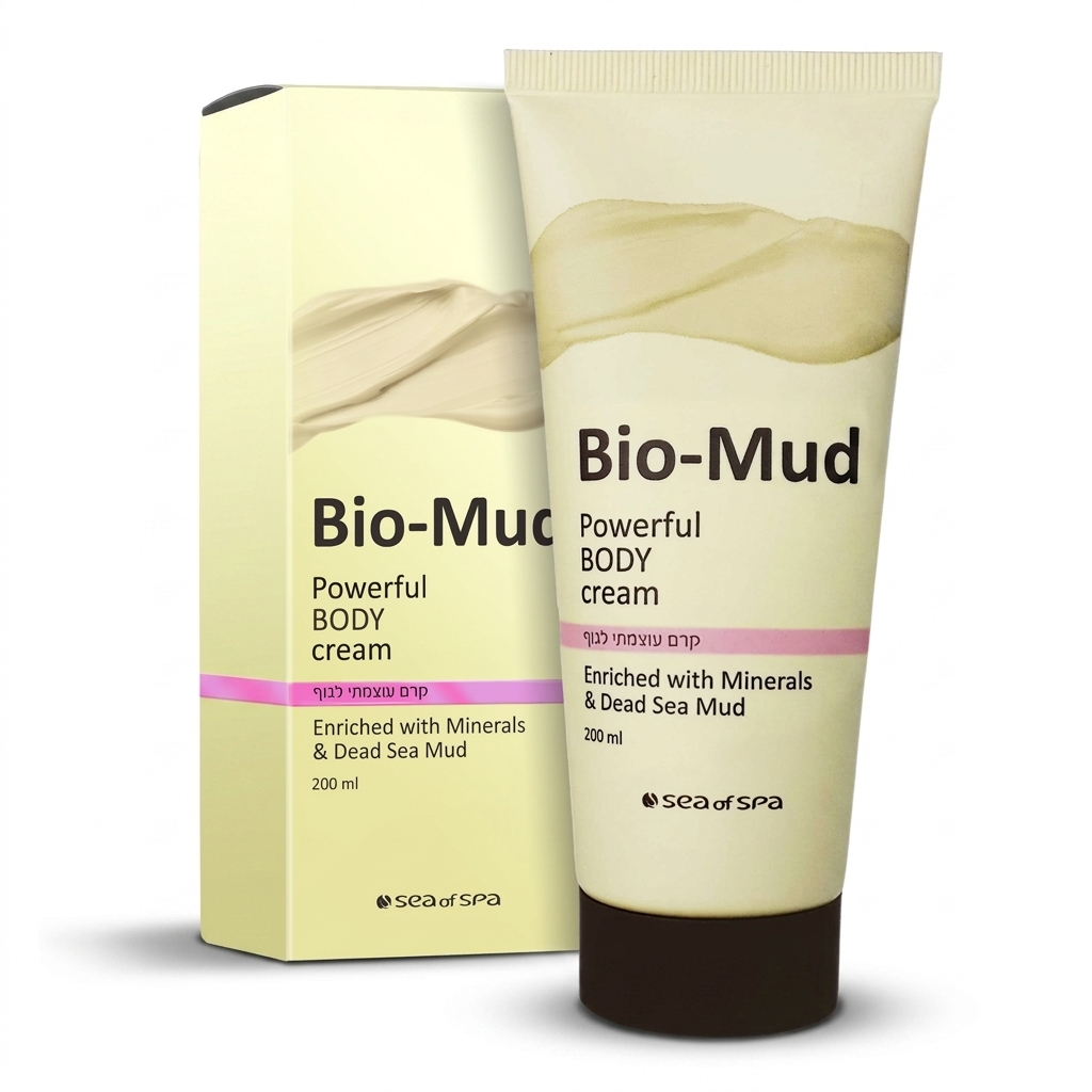 Sea of Spa Bio-Mud Powerful Body Cream mit Mineralschlamm, Tube 200 ml
