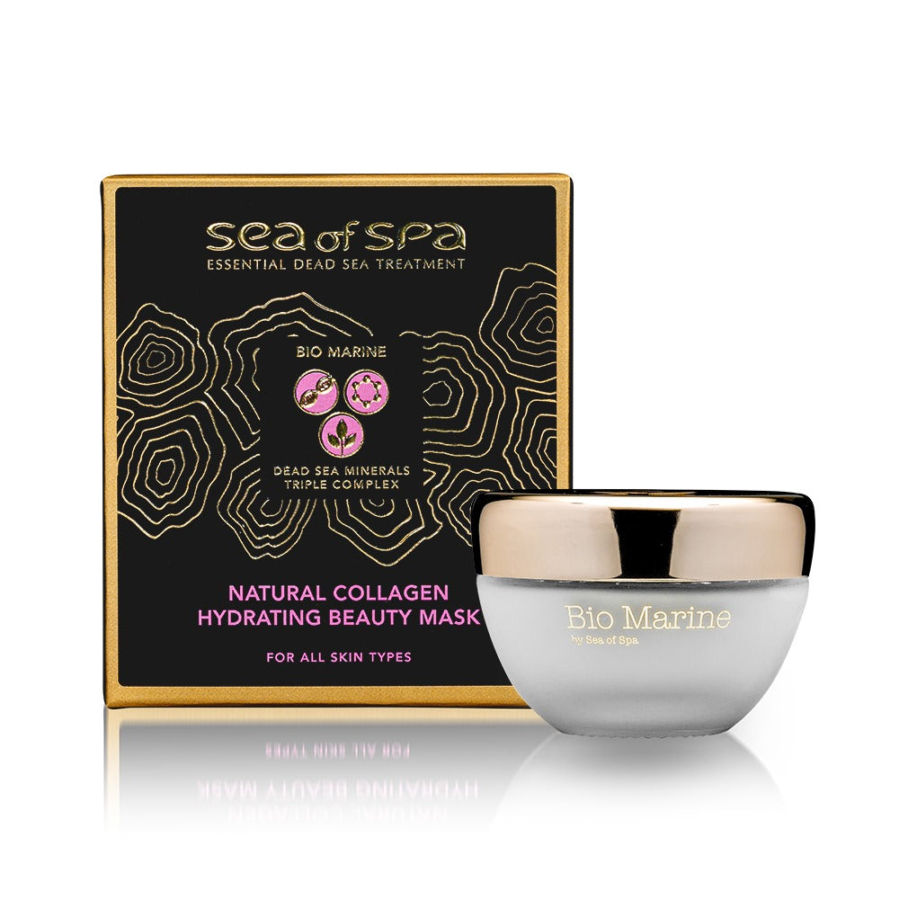 Sea of Spa Bio Marine Natural Collagen Hydrating Beauty Mask mit Verpackung, Tiegel 50 ml