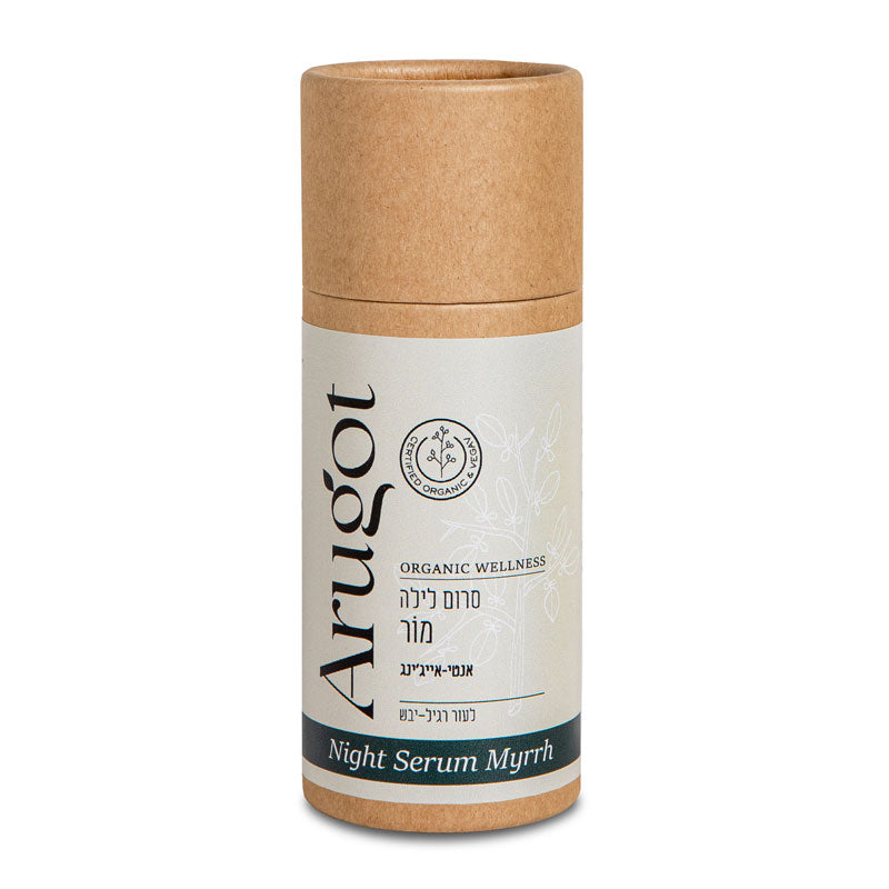 Arugot Night Serum Myrrh Nachtserum Anti-Aging, Papphülse 30 ml