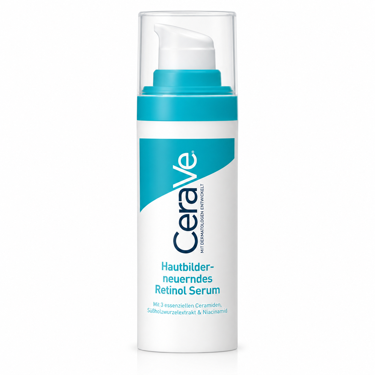 CeraVe Hautbilderneuerndes Retinol Serum für unreine Haut und große Poren, Pumpflasche 30 ml
