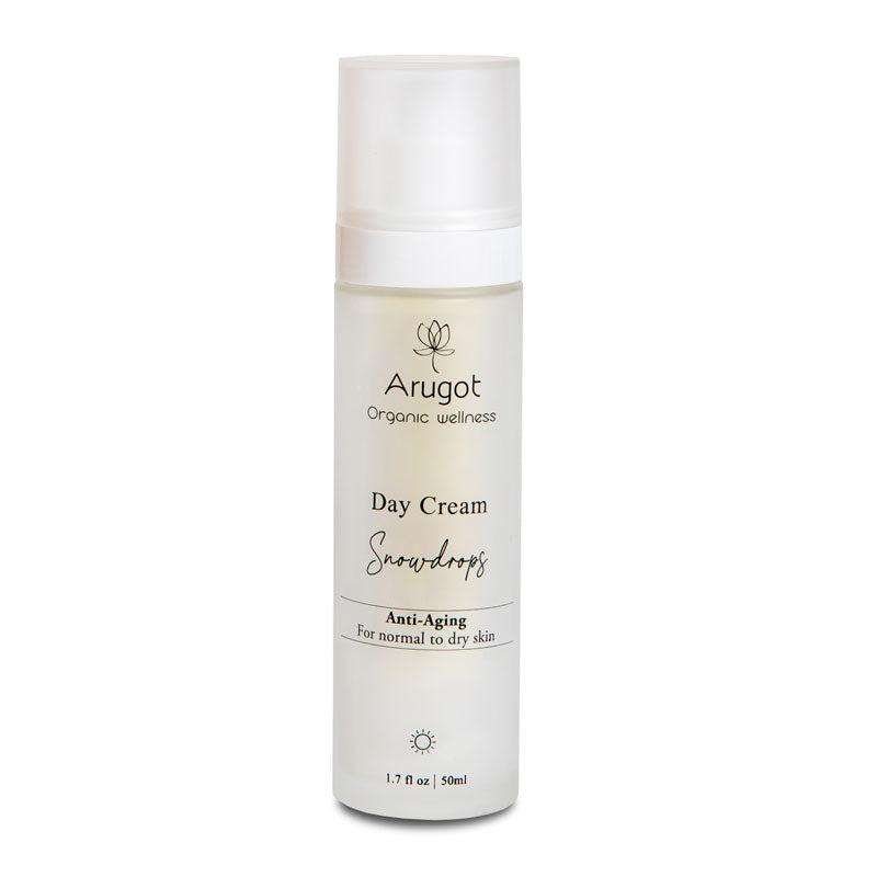 Arugot Day Cream Snowdrops Tagescreme Anti-Aging, Spenderflasche 50 ml